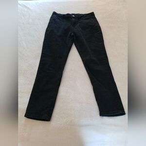 black ankle pants